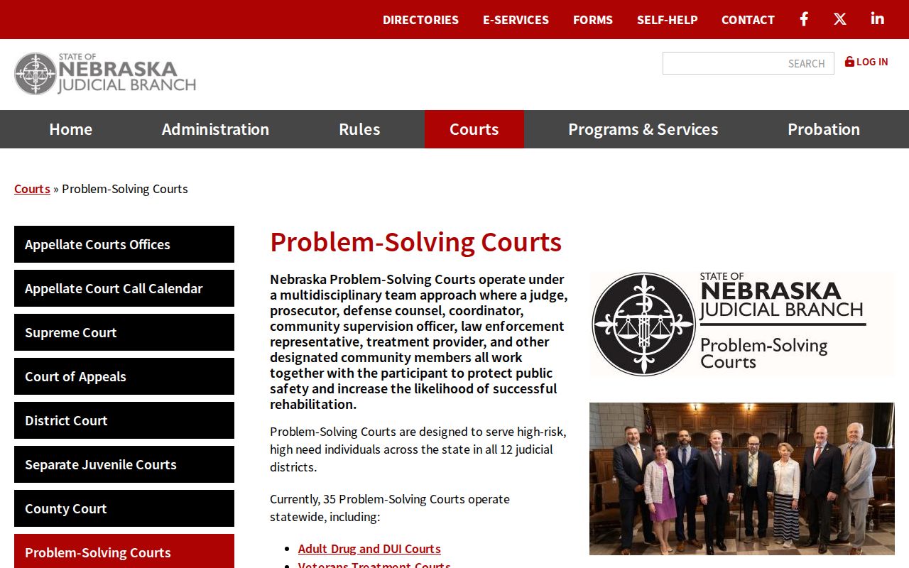 Beaver Crossing court docket Nebraska problem-solving court public information