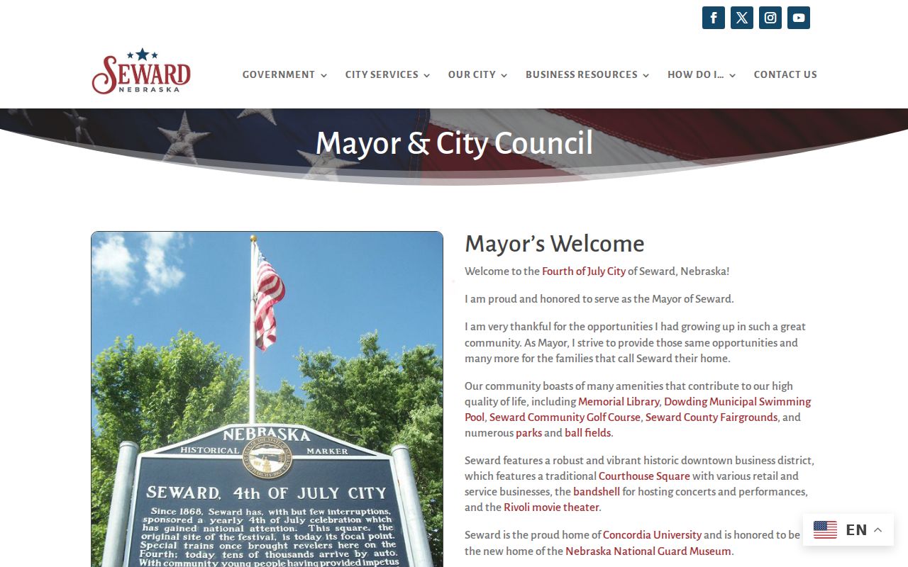 Seward court docket routing context at the city Municipal Building